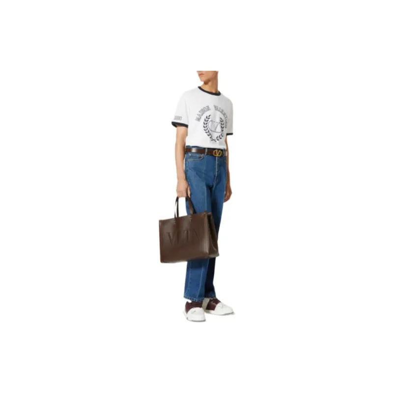 Valentino T Shirts Men White-1