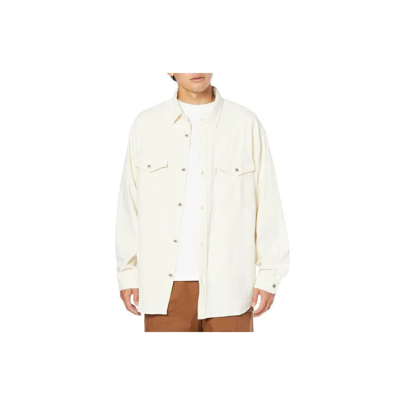 Levis SilverTab Series Shirts Men Ecru-3