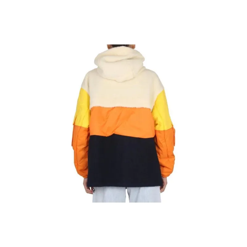 K WAY Claumix Colour block Hooded Jacket-4
