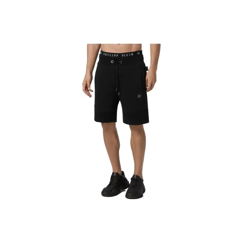 PHILIPP PLEIN Casual Shorts Men Black-2