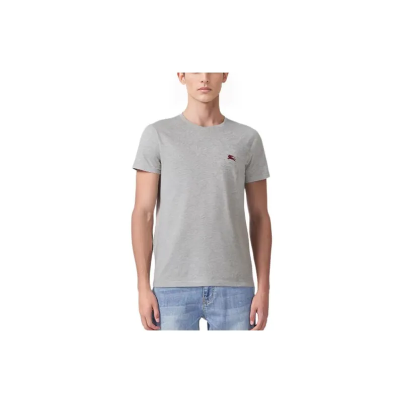 Burberry T Shirts Men Gray-5