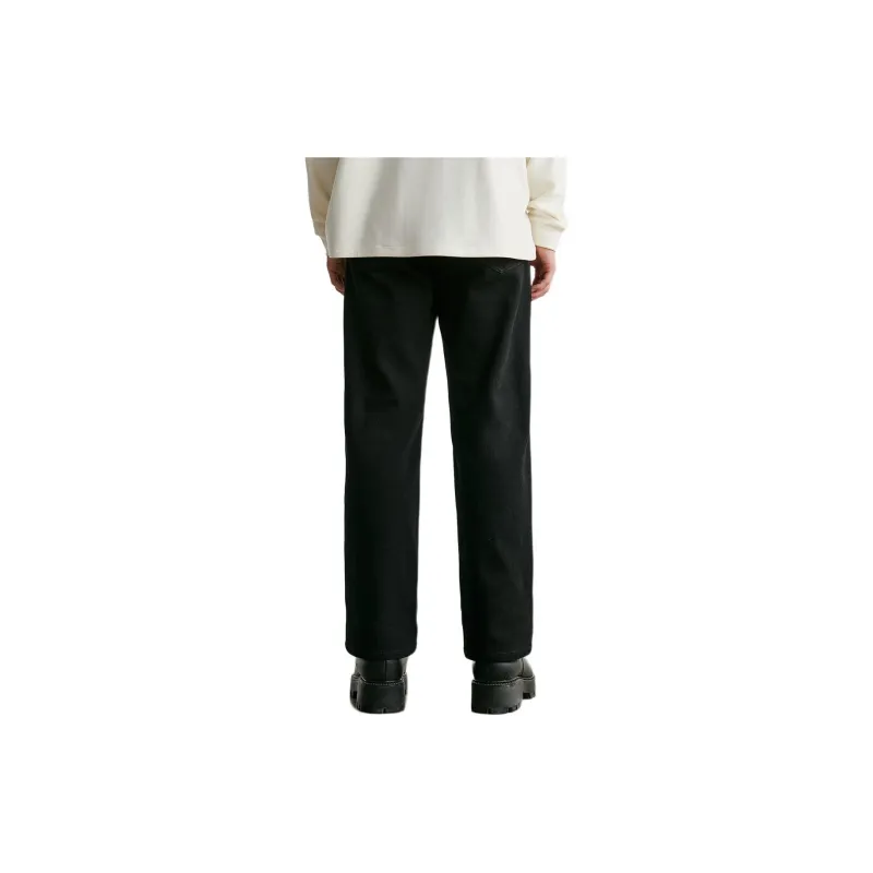 FAIRWHALE Jeans Men's Pure Black-3