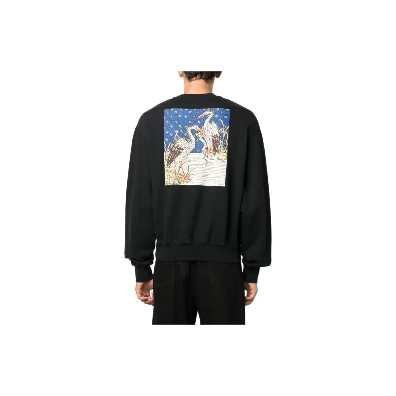 HERON PRESTON Medieval Heron Crewneck-2