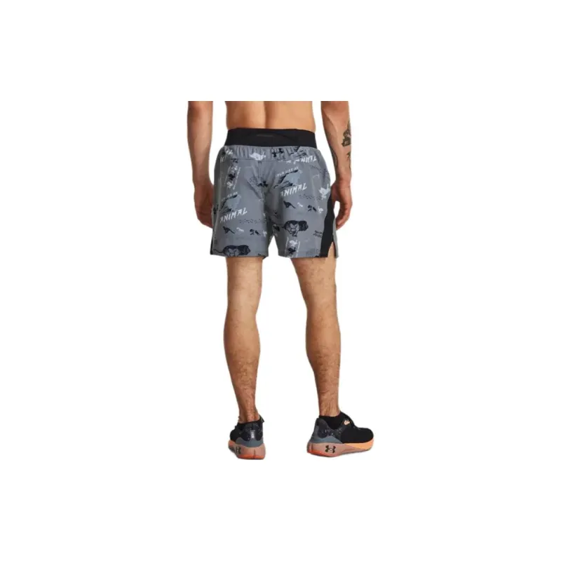 Under Armour Casual Shorts Men Gray-3