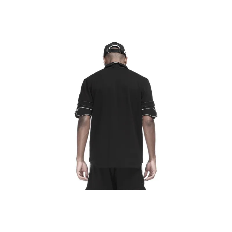 NORVINCY 100% Cotton Breathable Moisture Wicking Cotton Polo Shirt Men's-2