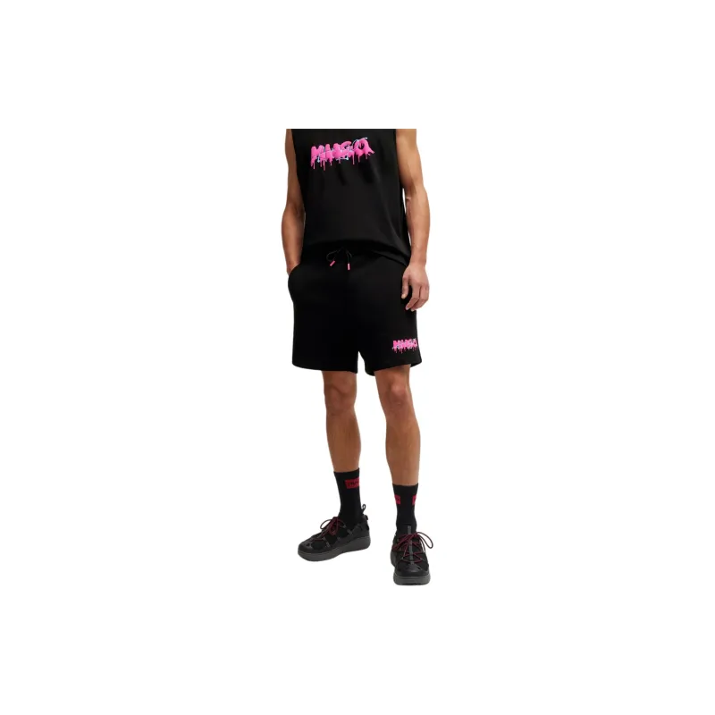 HUGO BOSS Logo Printed Tack Short-2