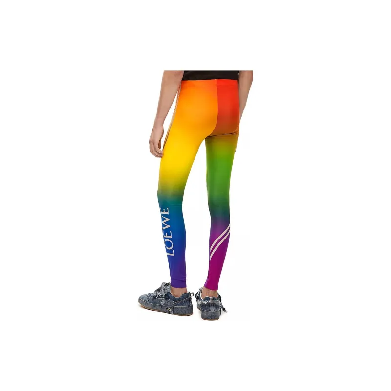 LOEWE Knitted Sweatpants Men Multicolor-3
