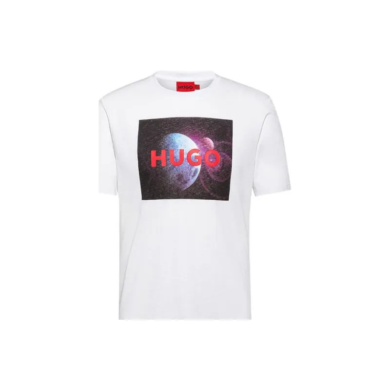 HUGO BOSS T Shirts Men White-5