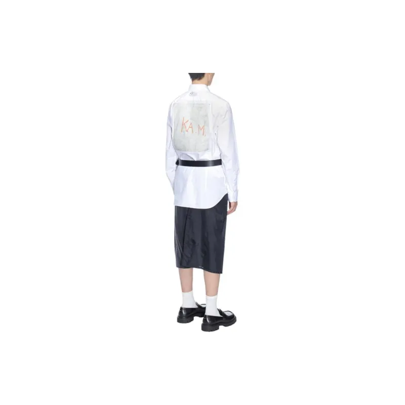 RAF SIMONS Shirts Unisex White-3