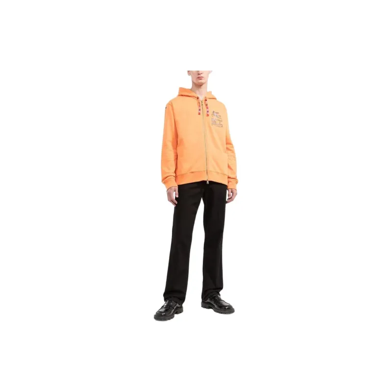 ETRO Zip-Up Drawstring Hoodie-2