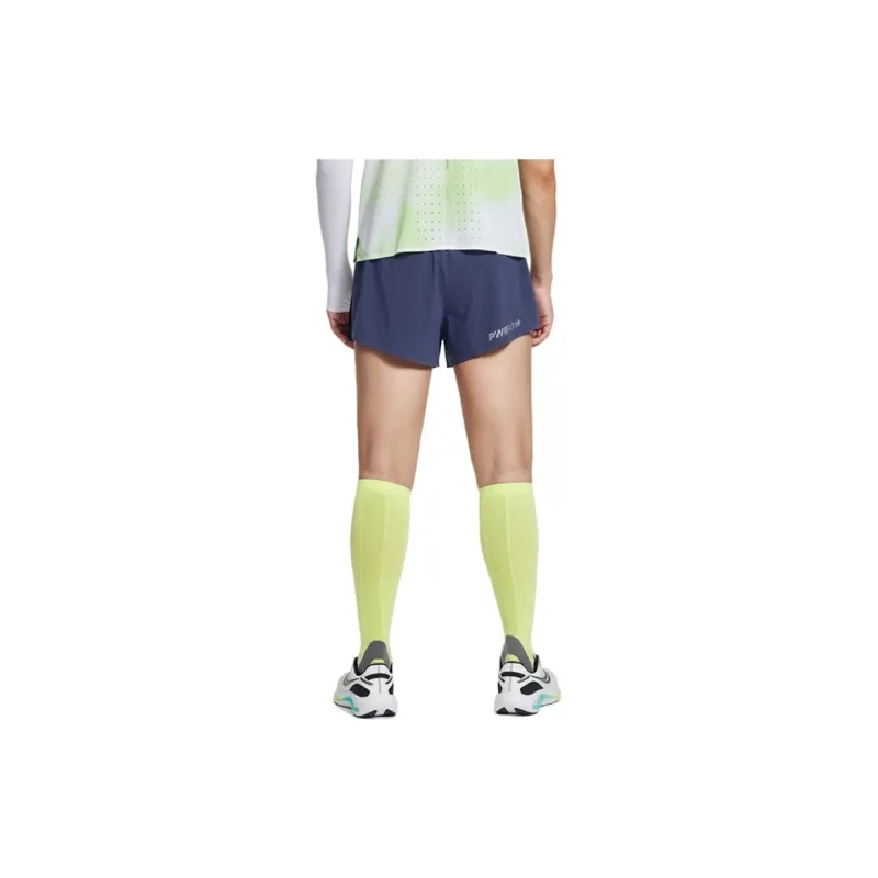 Saucony Sports Shorts Men Ebony Feather Blue-3
