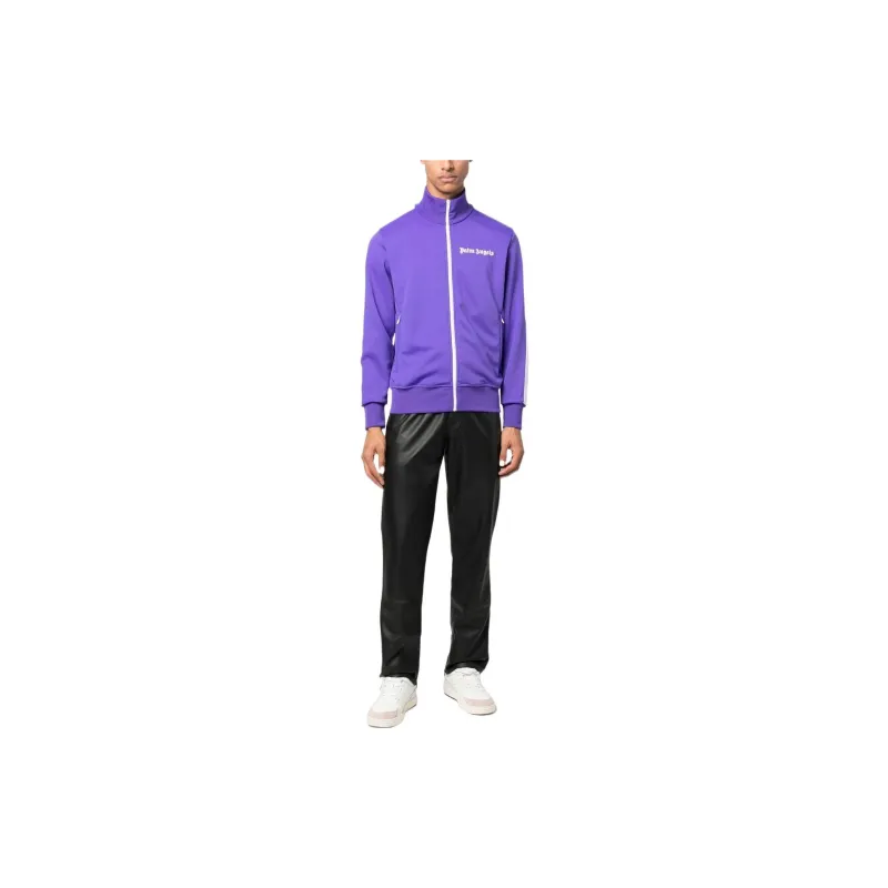 PALM ANGELS Logo print Track Jacket-1