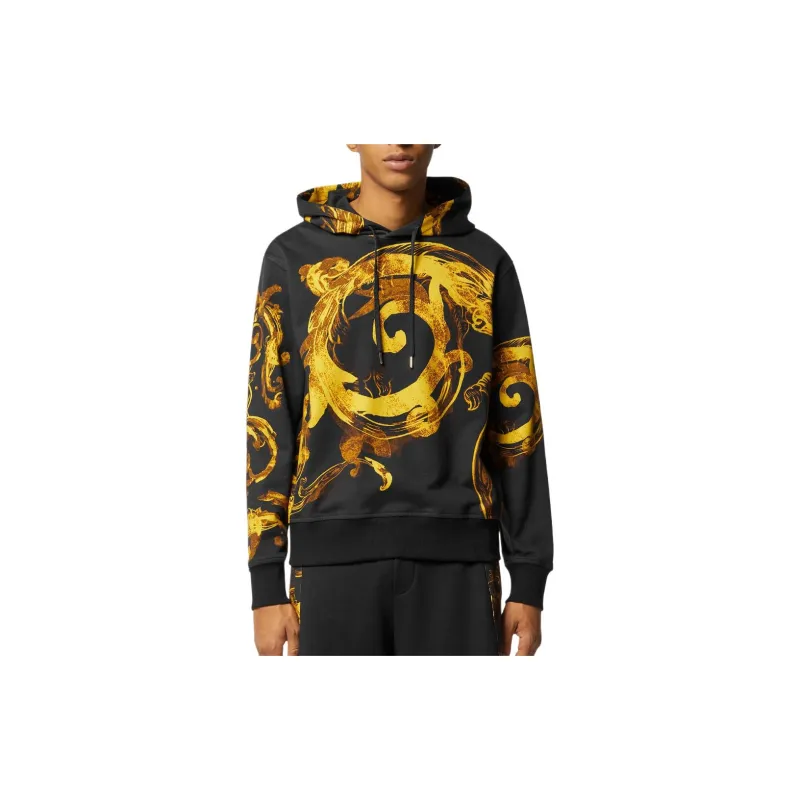 VERSACE JEANS COUTURE Watercolor Couture Drawstring Hoodie-2