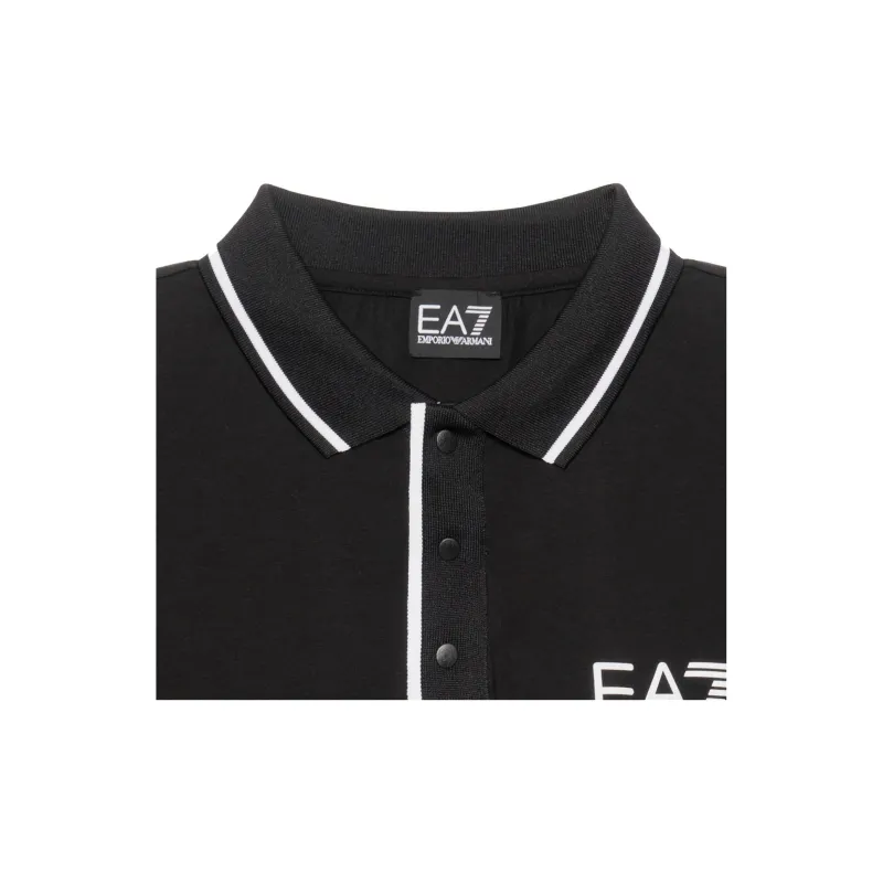 EMPORIO ARMANI EA7 Polo Shirt Men's Black-5