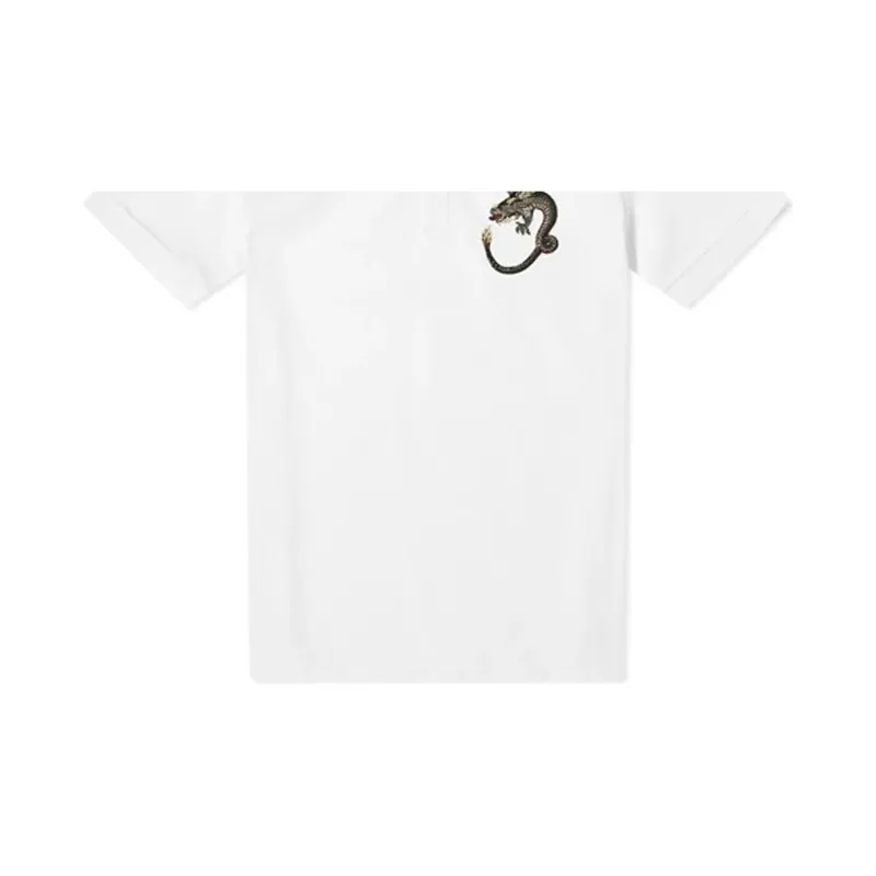 Alexander McQueen Polo Shirts Men White-6