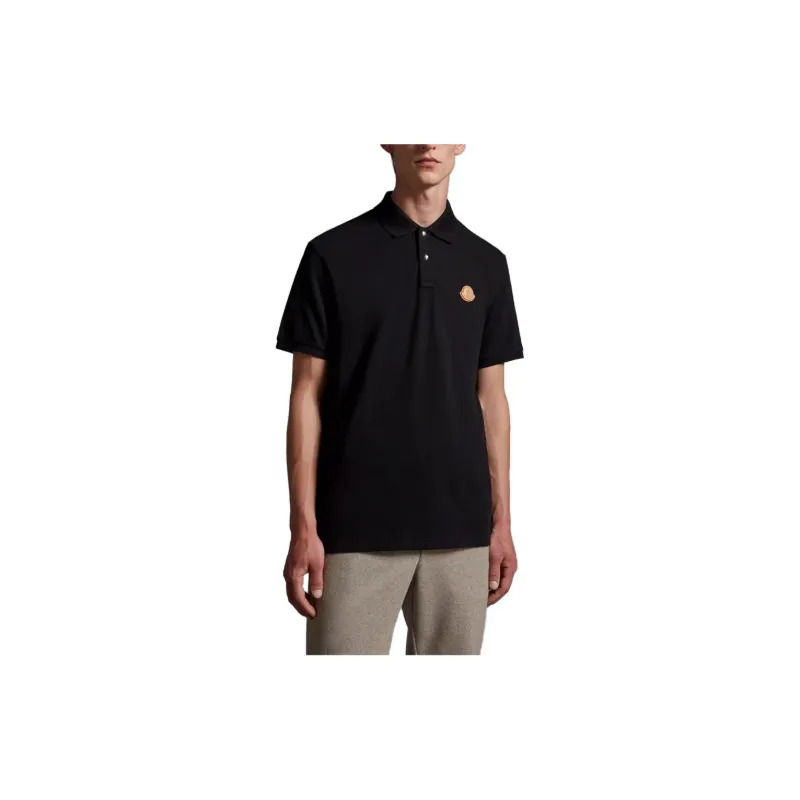 Moncler Polo Shirts Men Black-1