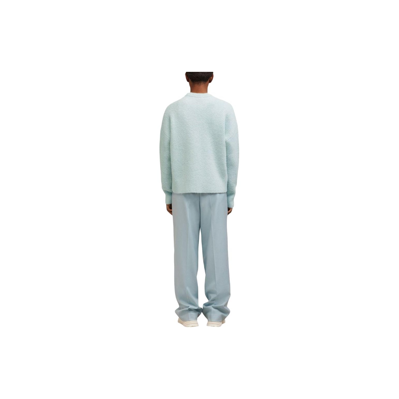 AMI Paris Cloudy Wool Ami De Coeur Jumper - POIZON AMI Paris Cloudy Wool Ami De Coeur Jumper - POIZON