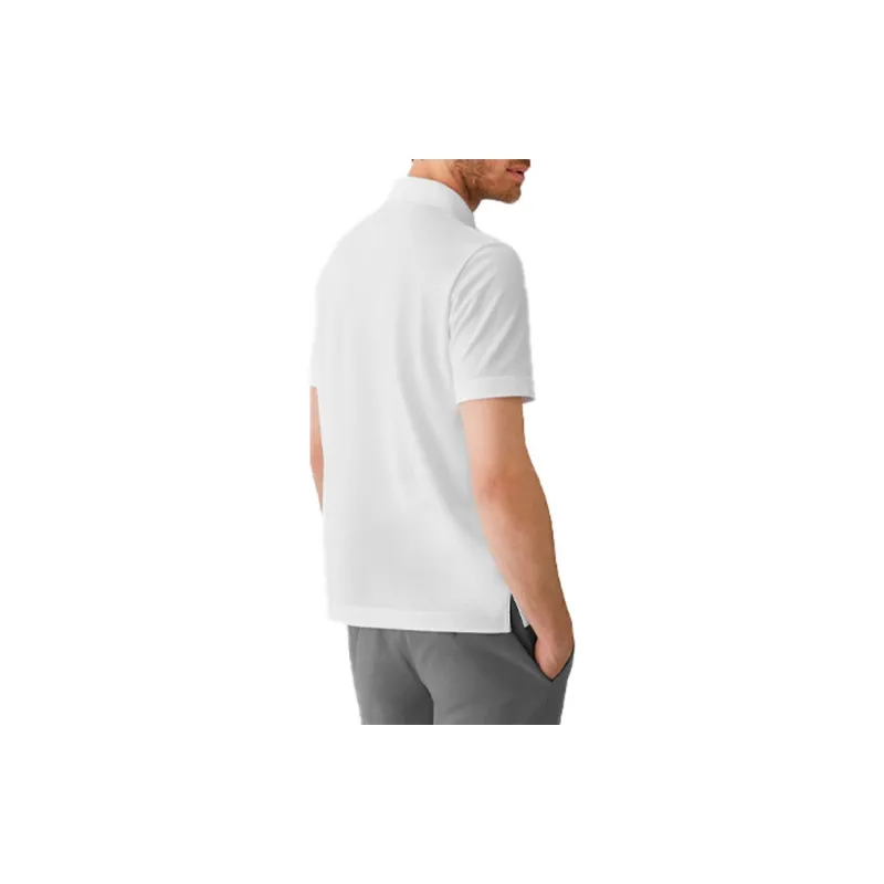 HERMES Polo Shirts Men White-5