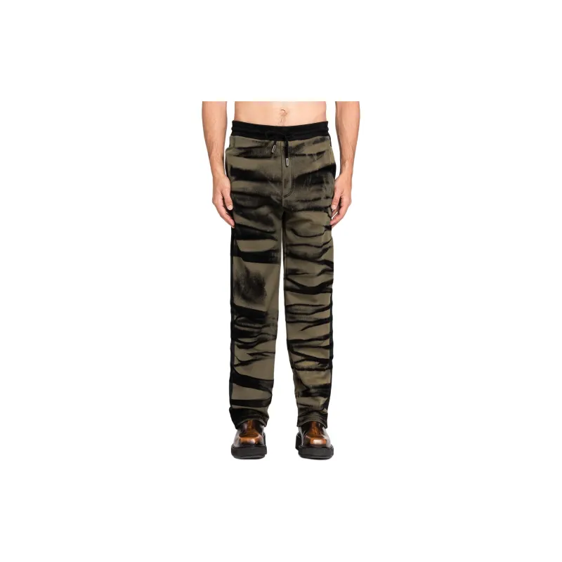Roberto Cavalli SS24 Casual Pants Men's Green-1