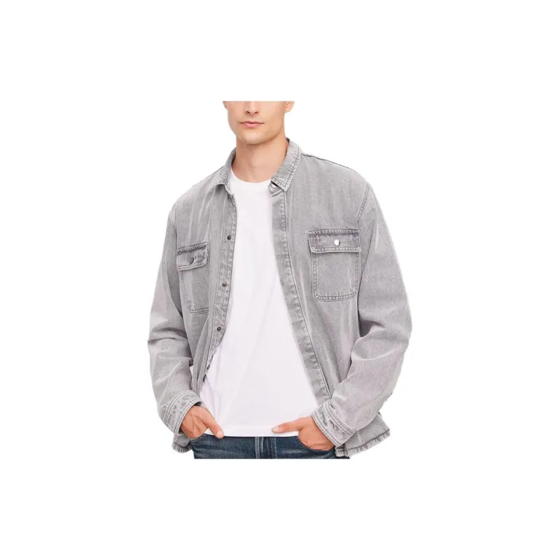 CHEVIGNON Jackets Men Light Heather Gray-1