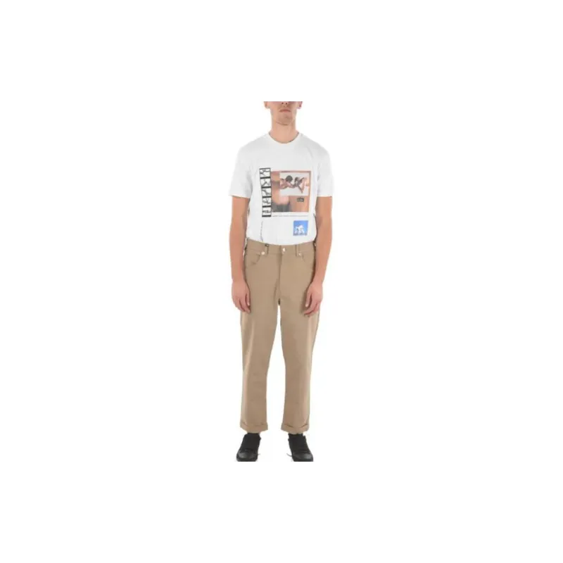 Neil Barrett Jeans Men Beige-2