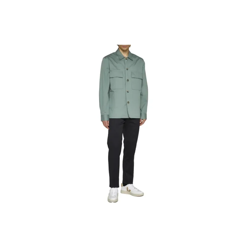 Paul Smith Shirts Men Green-3