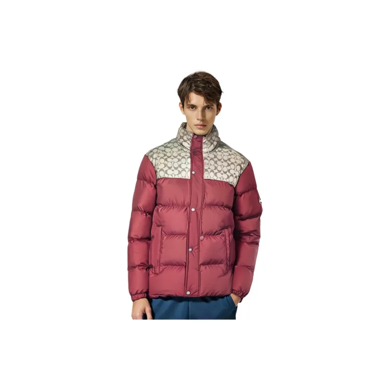 COACH FW22 Down Jacket Men's Red-3
