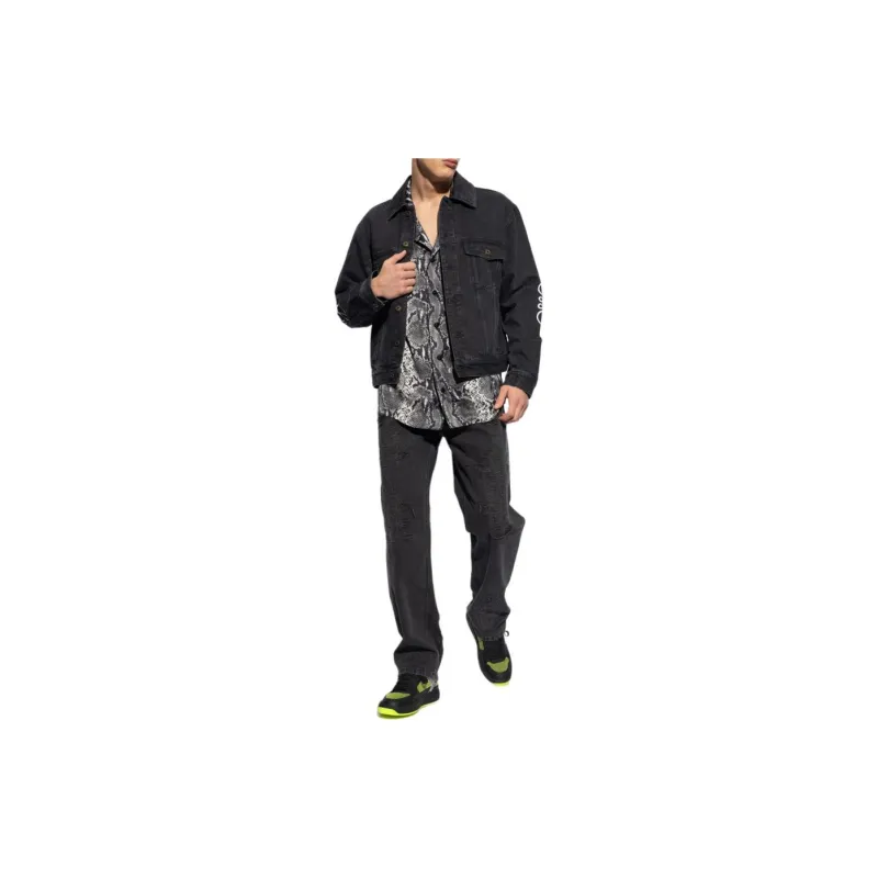 BALMAIN Shirts Men Gray-2