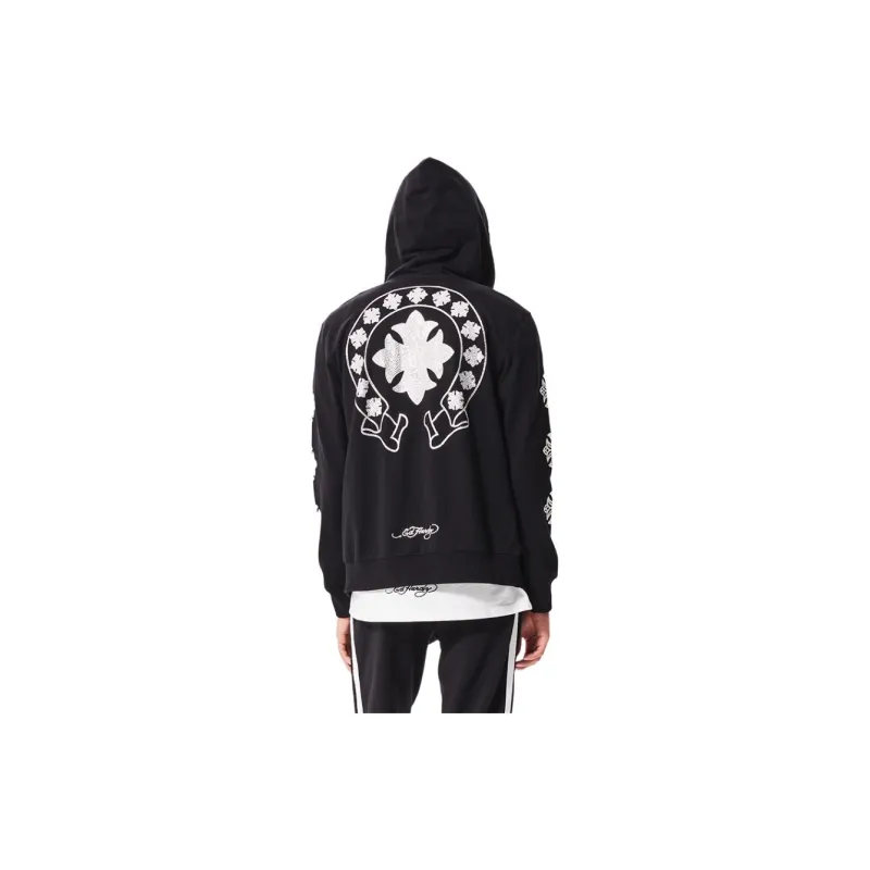 Ed Hardy FW24 Sweatshirt Men's Black-2