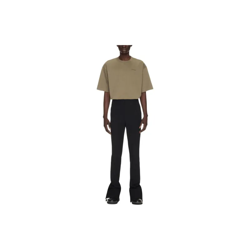 OFF WHITE Wave Tag Dry Wo Skinny Trousers-1