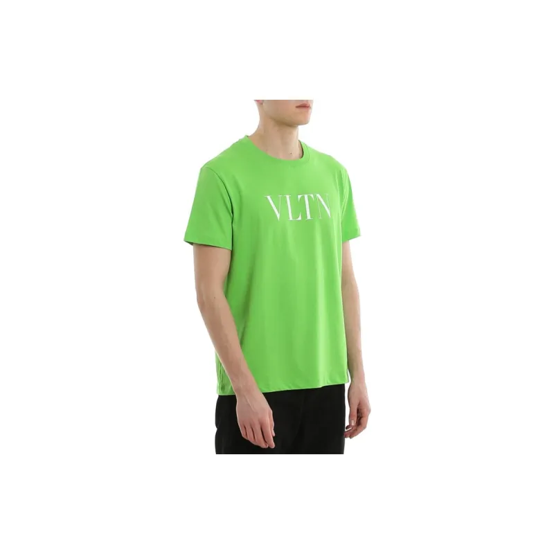 Valentino T Shirts Men Neon Green-2