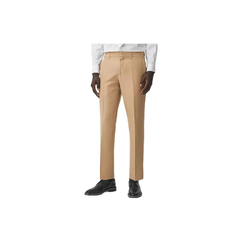 Burberry Suit Trousers Men Khaki-2