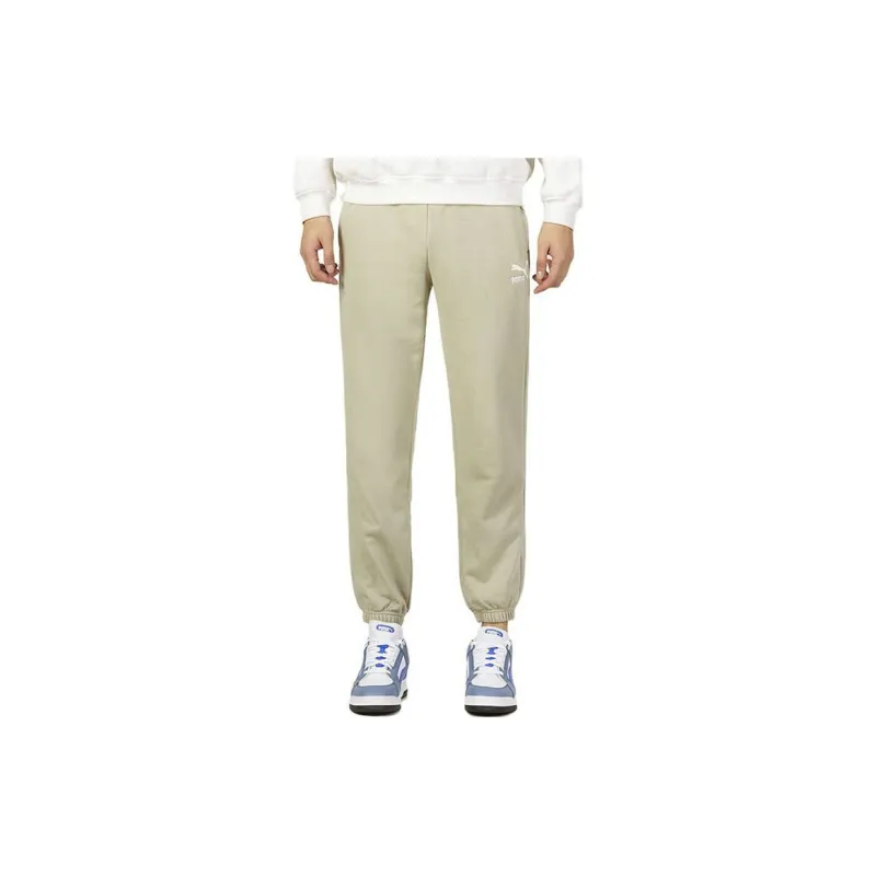 PUMA Knitted Sweatpants Men White-3