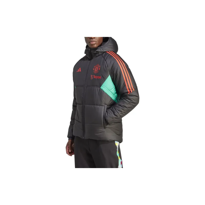 Adidas Manchester United Condivo 23 Winter Jacket Jackets Coats Men's Black-6