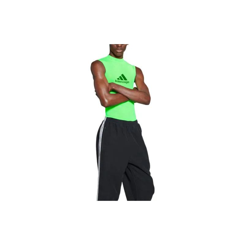 Balenciaga X Adidas Sleeveless Fitted Top-2