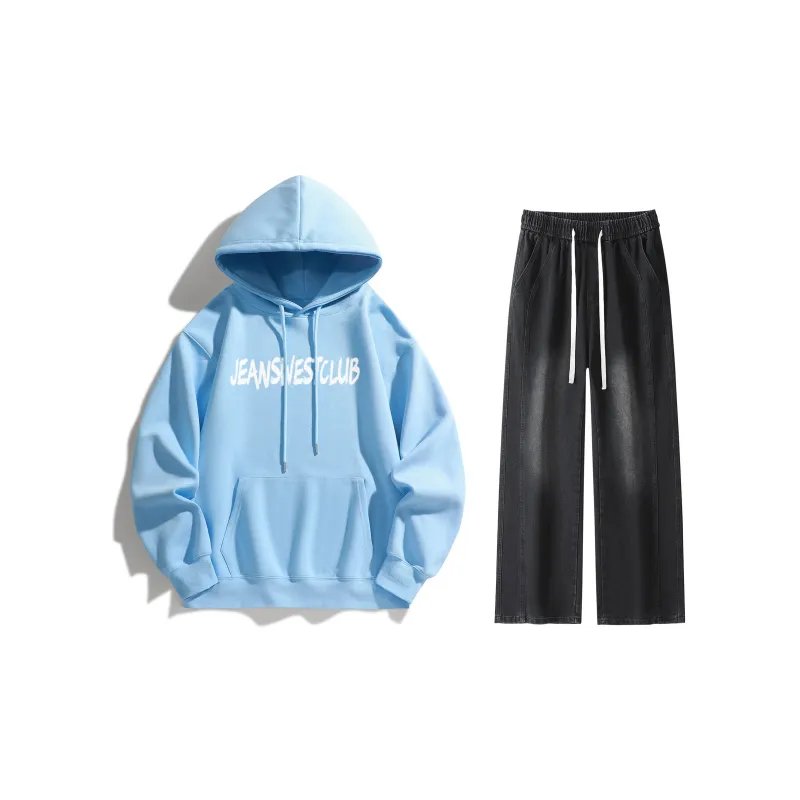 JEANSWEST CLUB Sweatshirt Set Unisex-22