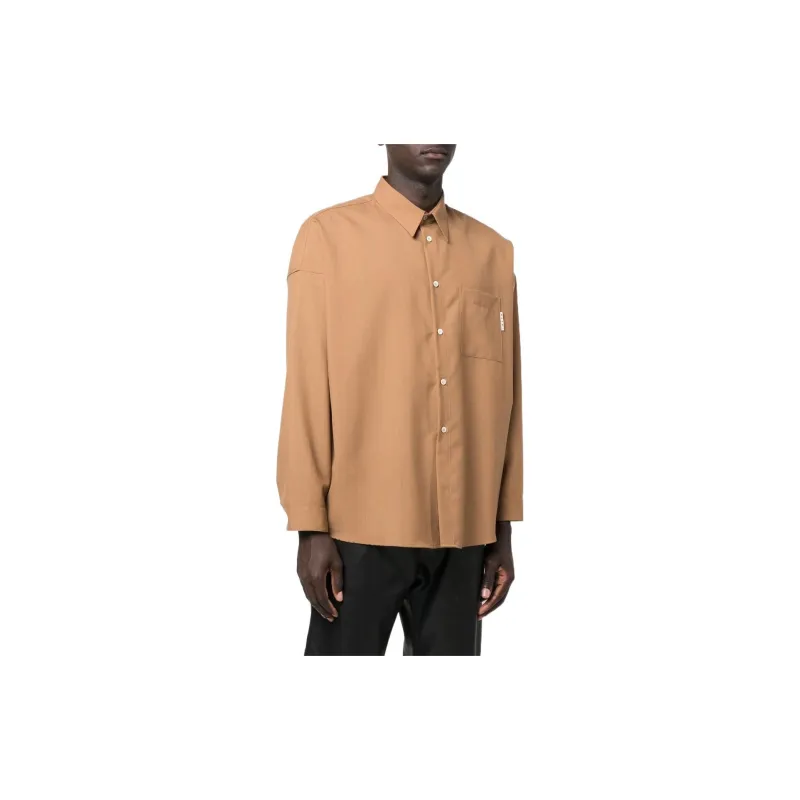 MARNI Tropical Wool Overshirt-2