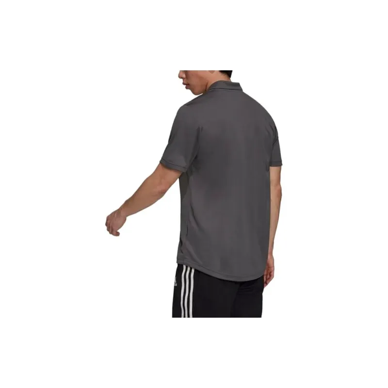 Adidas Polo Shirts Men Gray-2