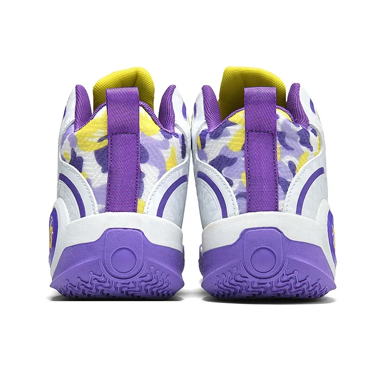 Prince McQueen Cushioning And Breathable Mid Top Air Cushion Basketball Shoes Unisex-4