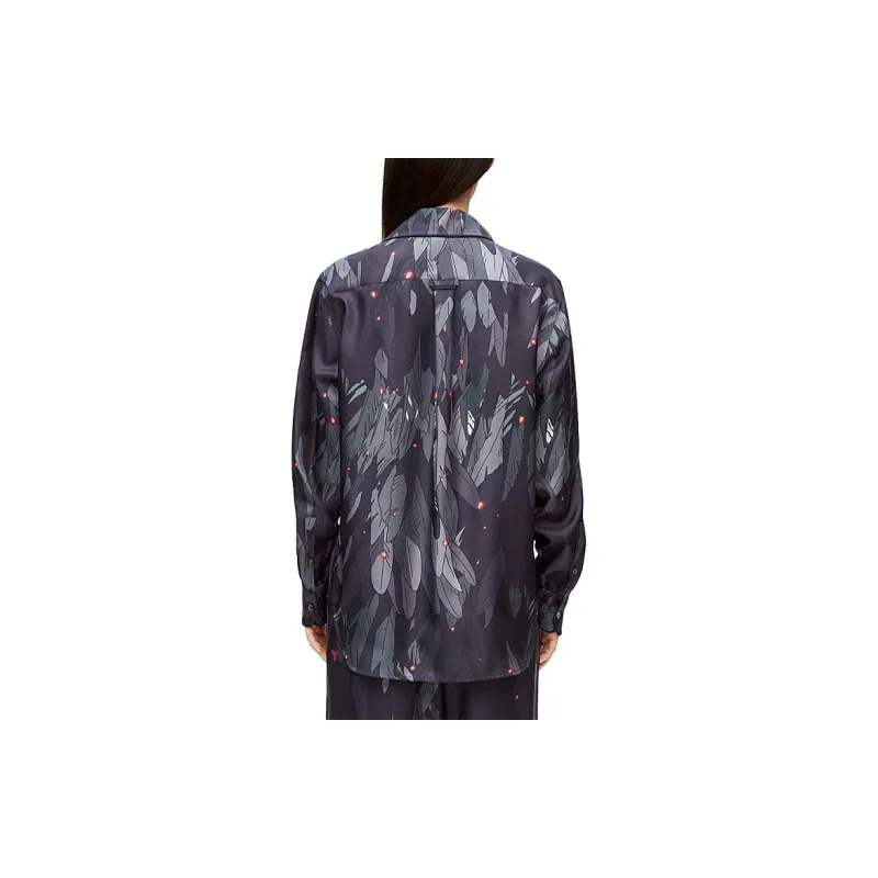 LOEWE x HAERDEYIDONGCHENGBAO SS23 Shirt Unisex Marine Blue-3