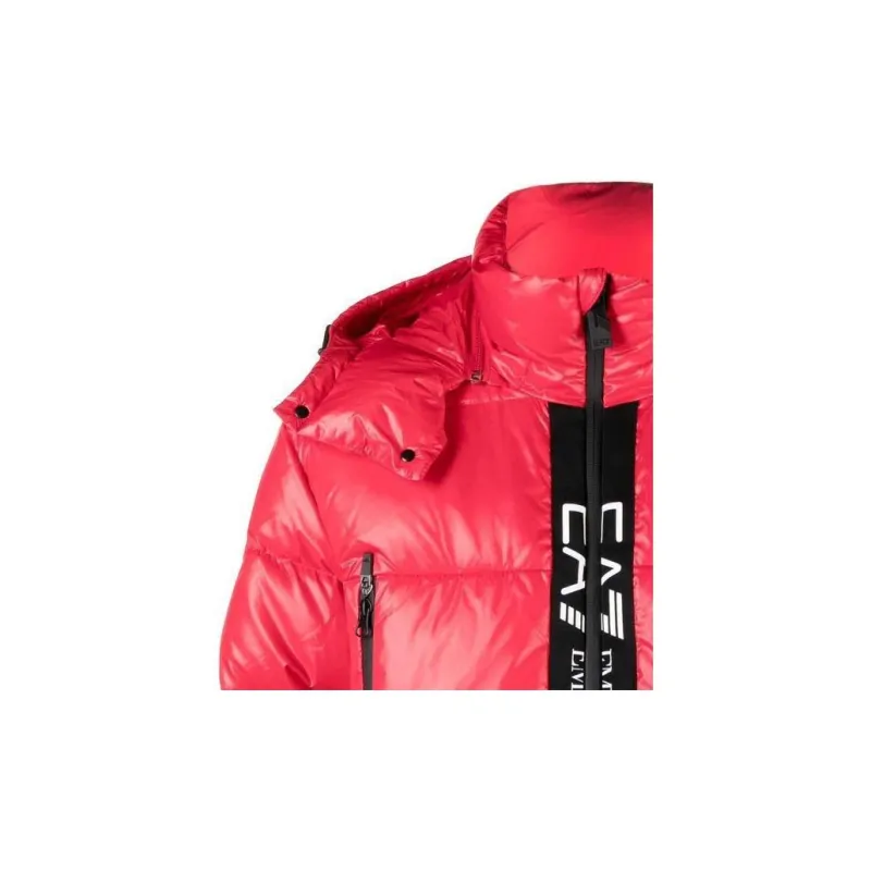 EMPORIO ARMANI EA7 Down Jackets Men Red-4
