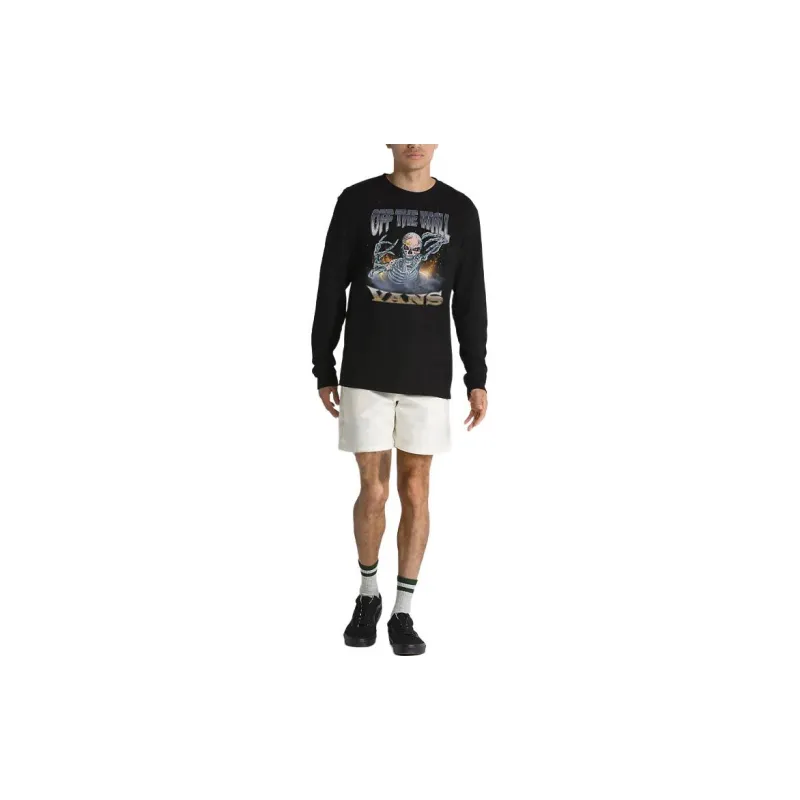 Vans Golden Era Long Sleeve T-Shirt T-Shirt Men's Black-1