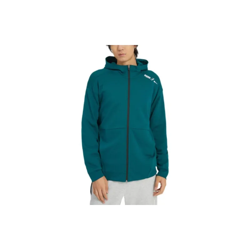 PUMA Jackets Men Dark Green-2