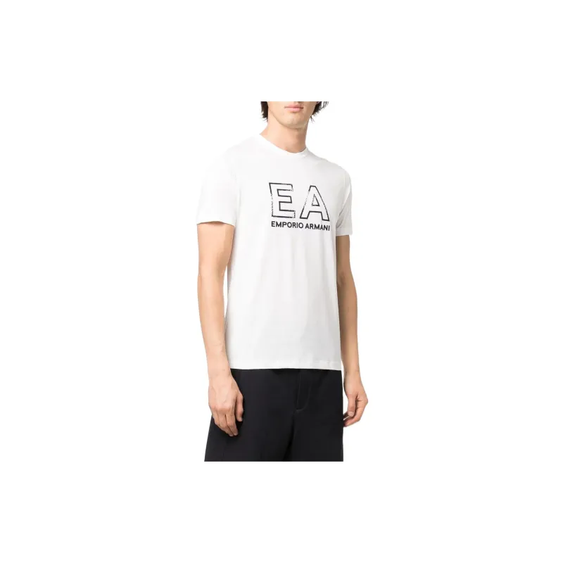 EMPORIO ARMANI SS22 T Shirt Men's White-1