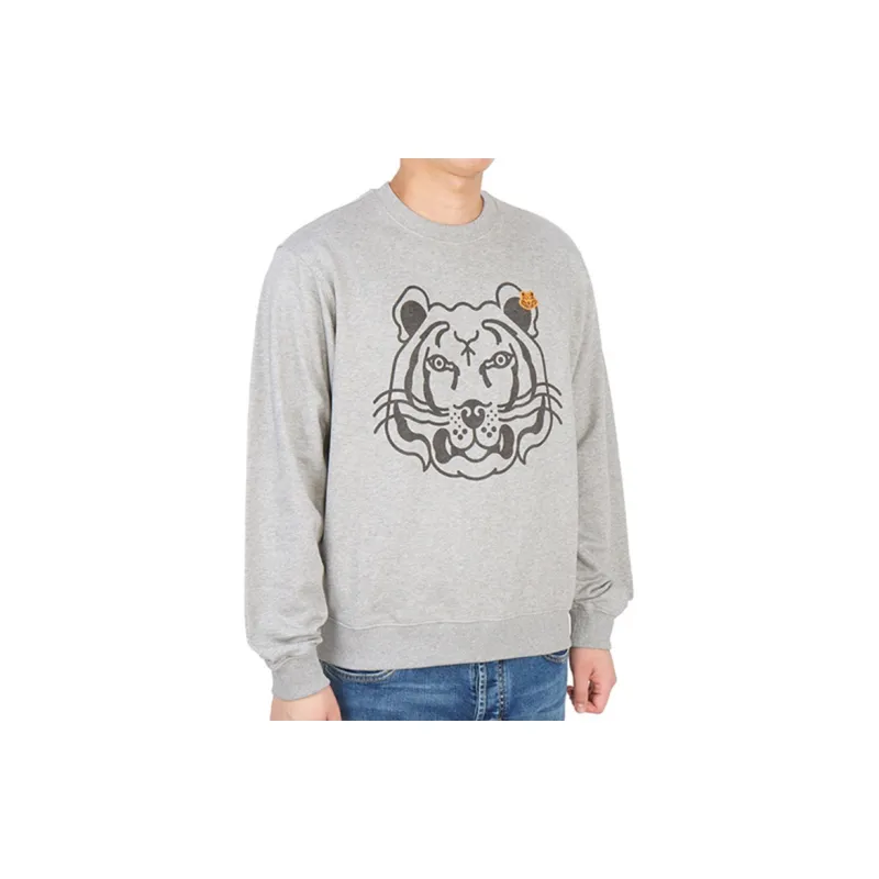 KENZO Sweatshirts Men Gray-5