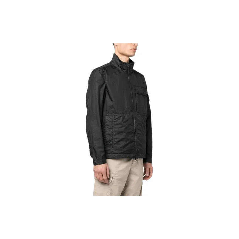 STONE ISLAND Jackets Coats Men's Black-2