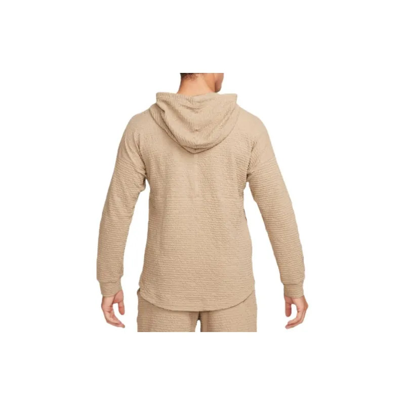 Nike Yoga Dri-Fit Pullover Sweatshirt Men's Brown-2