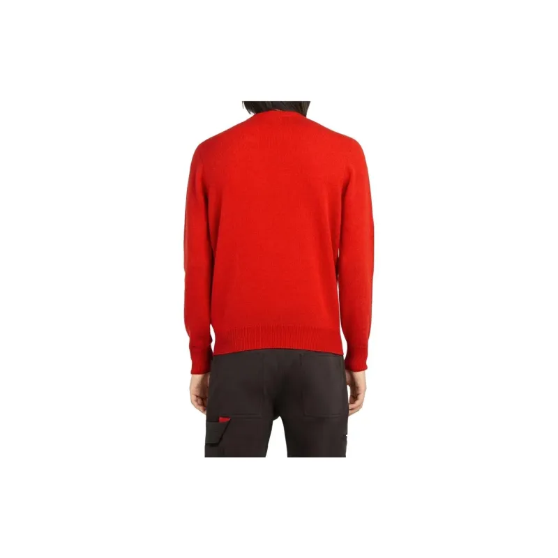 Ferragamo Cashmere Sweaters Men Red-2