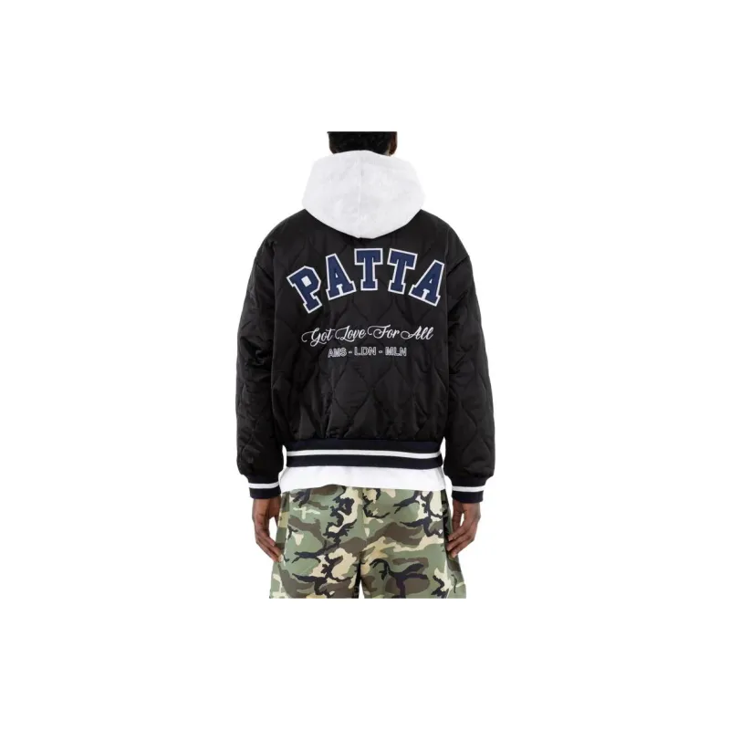 Patta Jackets Unisex Black-2
