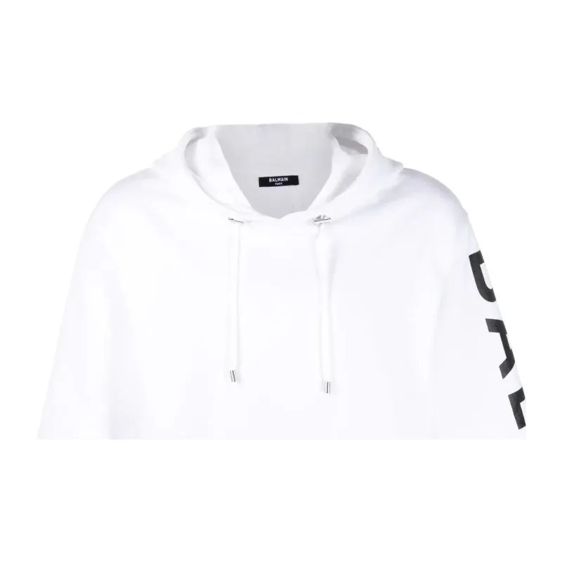 BALMAIN Sweatshirts Men White-4